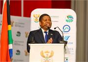 Deputy Minister Mahlobo making opening remarks